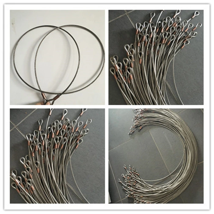 Stainless Steel Wire Rope Slings with Copper Ferrule