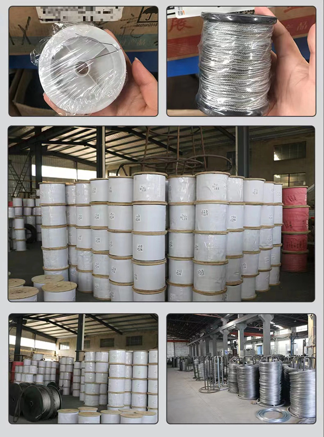 304 316 Stainless Steel Wire Ropes for Marine