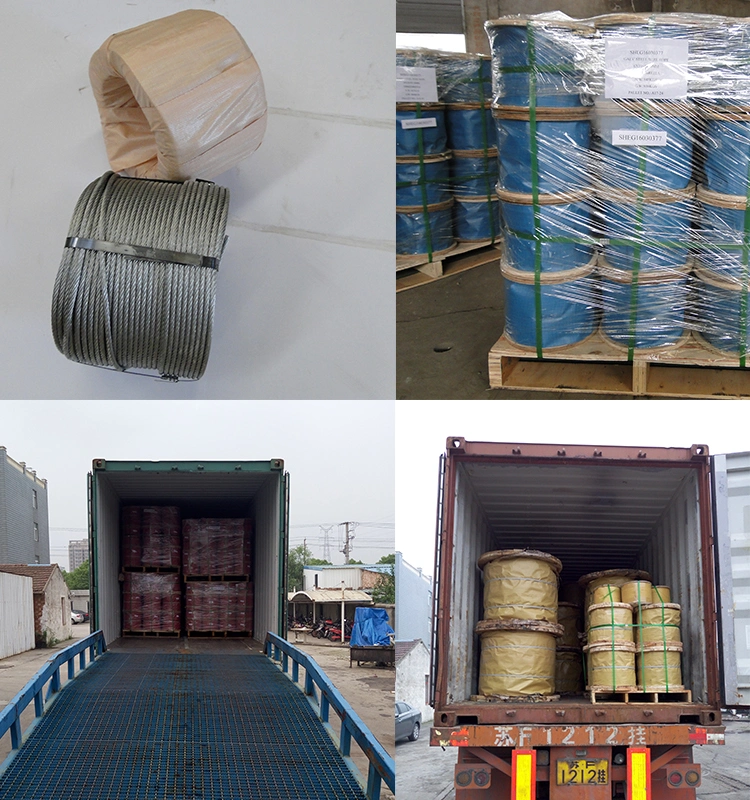 China Manufacture 7X7 Plastic PVC Coated Steel Wire Rope